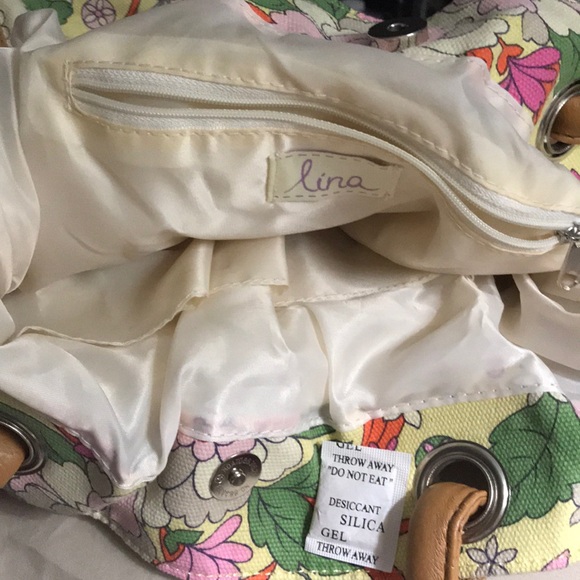 *NWOT.  Pretty Pastels M/L LINA CLOTH SHOULDER BAG - Picture 5 of 6